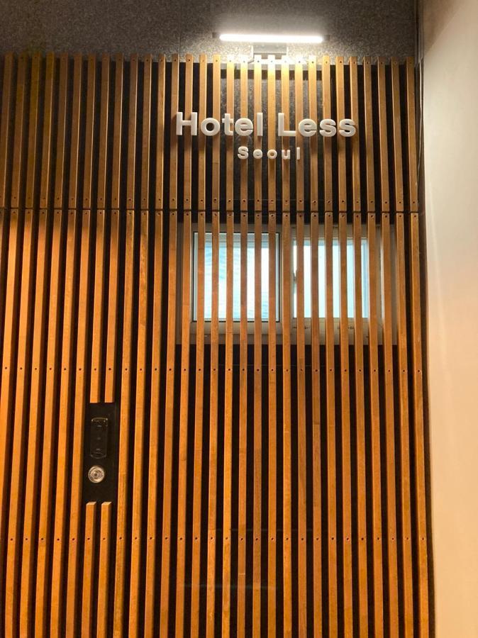 Hotel Less Seúl Exterior foto